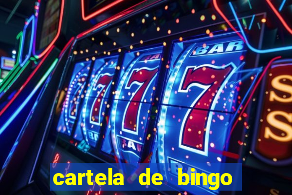 cartela de bingo cha de panela